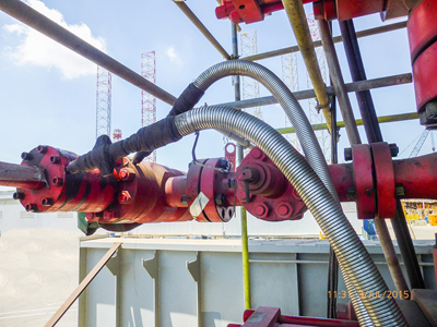 خراطيم هيدروليك BOP (مدعمة)