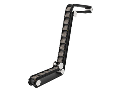 سيور نقل ذات قواطع طولية