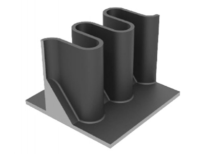 سيور نقل ذات قواطع طولية