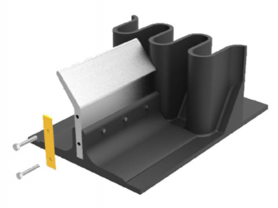 سيور نقل ذات قواطع طولية